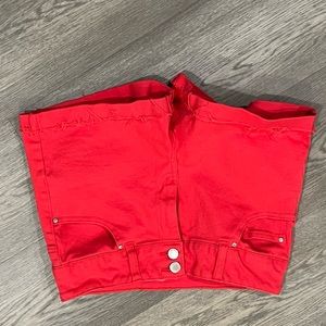 Red Refuge Size 8 Shorts
